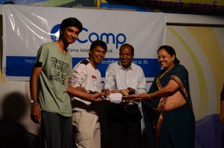 Chirag and Pranav received 'Most progressive rtCamper of the Year' award